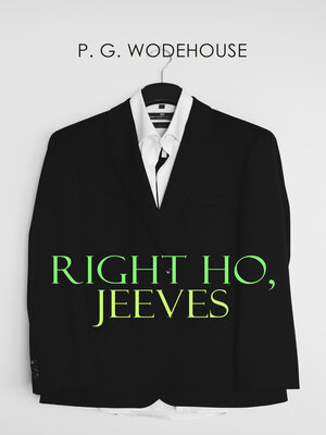 cover image of Right Ho, Jeeves